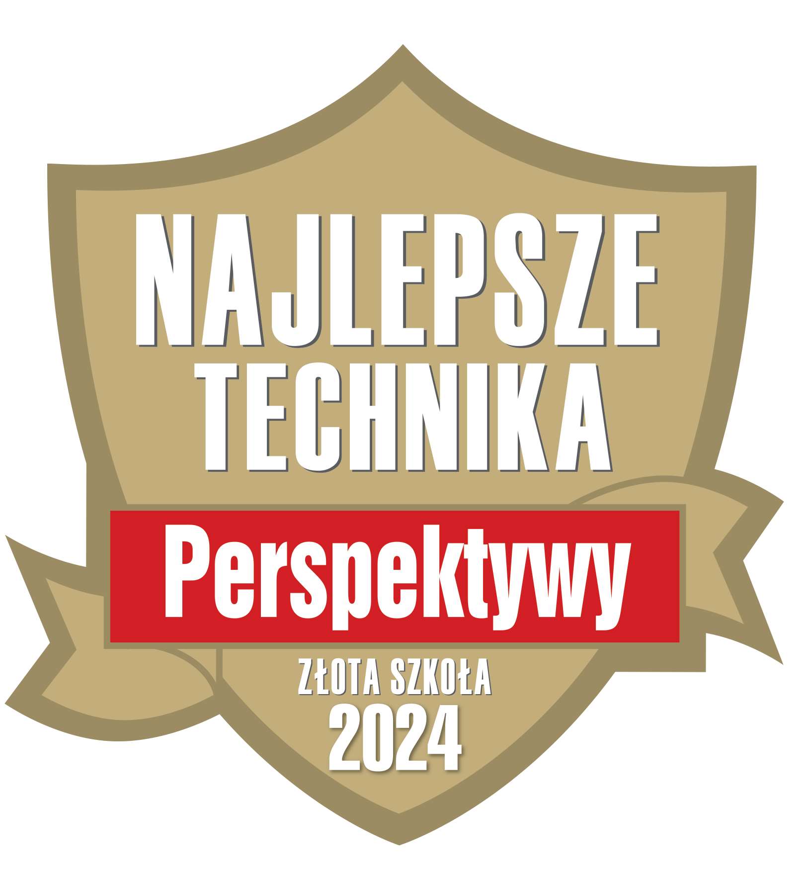 Fundacja Edukacyjna "Perspektywy" potwierdza, że Technikum nr 1 w Zespole Szkół im. Wł. Szybińskiego w Cieszynie jest wśród 500 najlepszych techników w Polsce sklasyfikowanych w Rankingu Liceów i Techników PERSPEKTYWY 2023 i przysługuje mu tytuł "Złotej Szkoły 2023". 