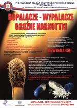 Plakat ŚPWIS - Dopalacze Wypalacze groźne narkotyki.jpg